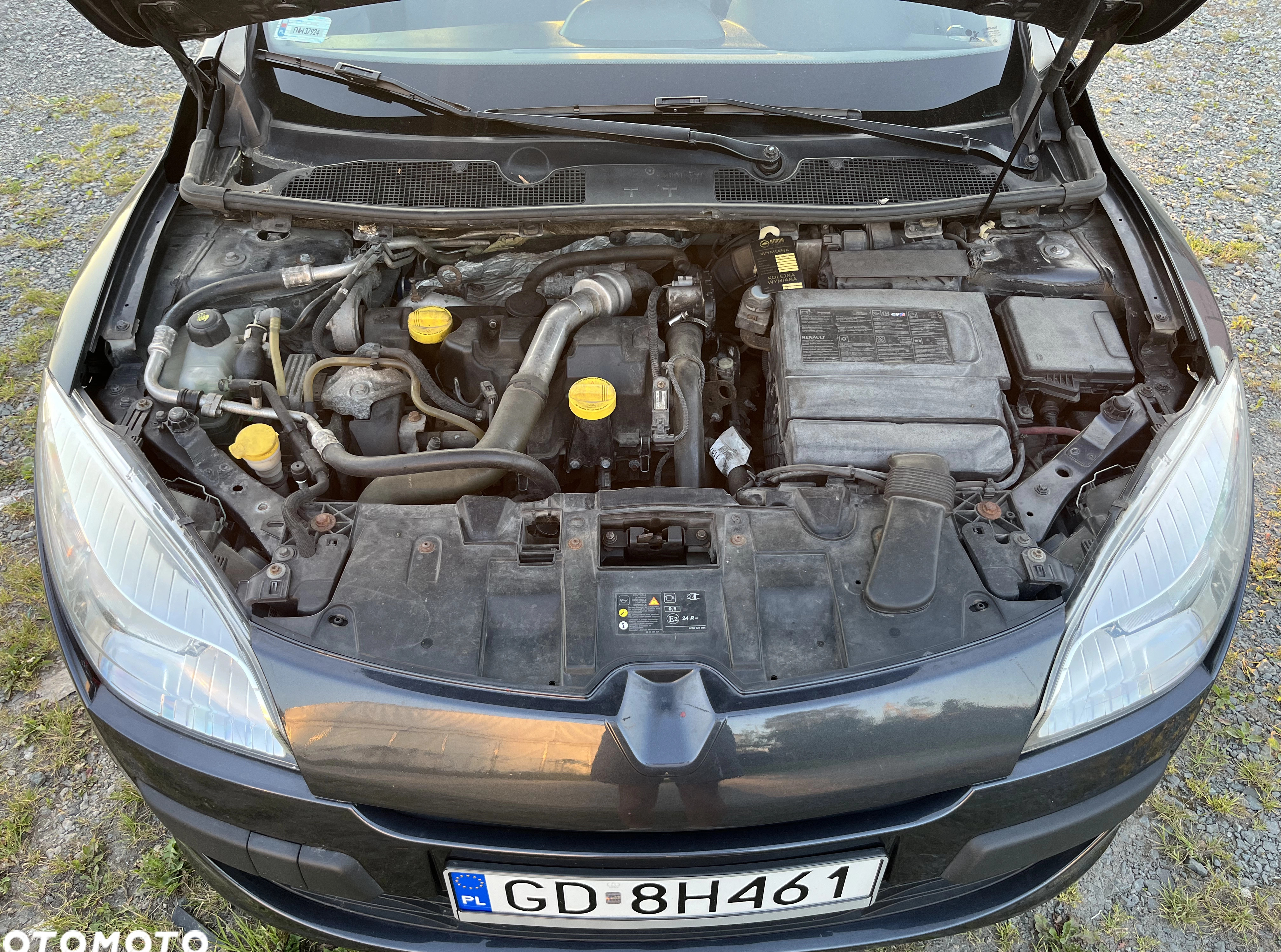 Renault Megane cena 15500 przebieg: 208075, rok produkcji 2009 z Gdańsk małe 704